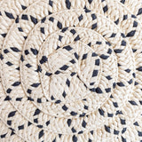 Women’s Round Straw Tote for Beach, Vacation & Summer Outfits