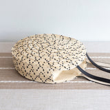Women’s Round Straw Tote for Beach, Vacation & Summer Outfits