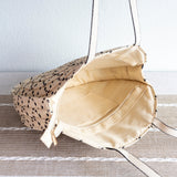 Women’s Round Straw Tote for Beach, Vacation & Summer Outfits