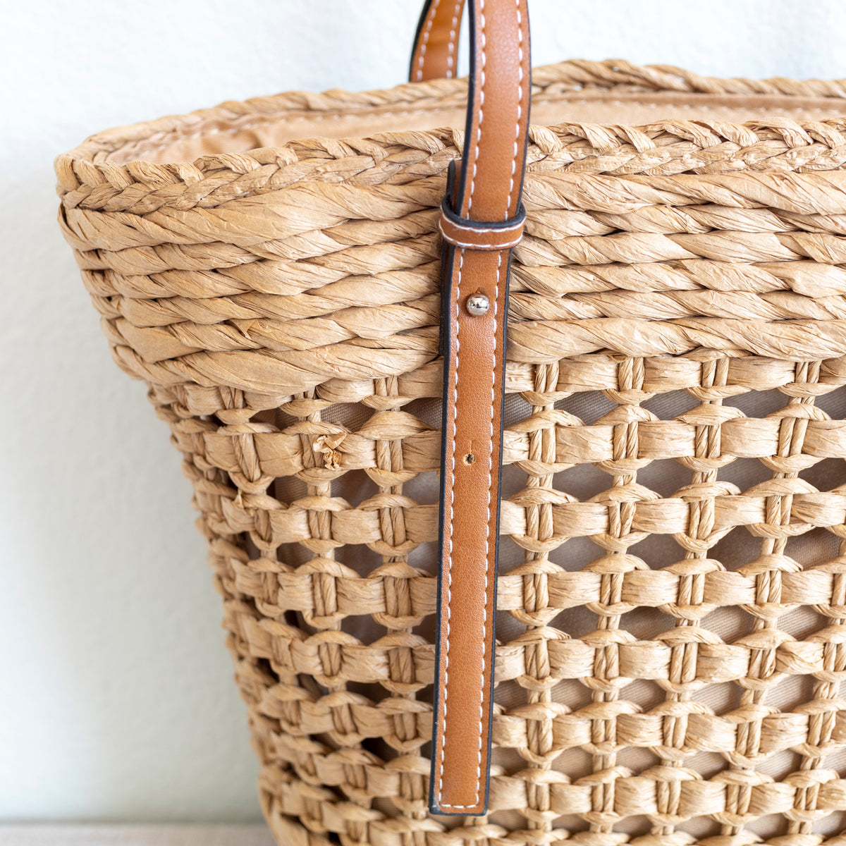Women’s Straw Basket Tote Bag for Beach, Vacation & Summer Outfits