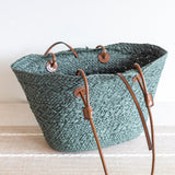 Women’s Straw Basket Summer Beach Tote for Beach, Vacation & Summer Outfits