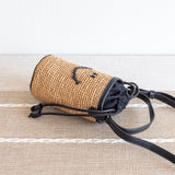 Women’s Straw Smiley Face Crossbody Bag for Beach, Vacation & Summer Outfits