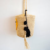 Women’s Straw Smiley Face Crossbody Bag for Beach, Vacation & Summer Outfits