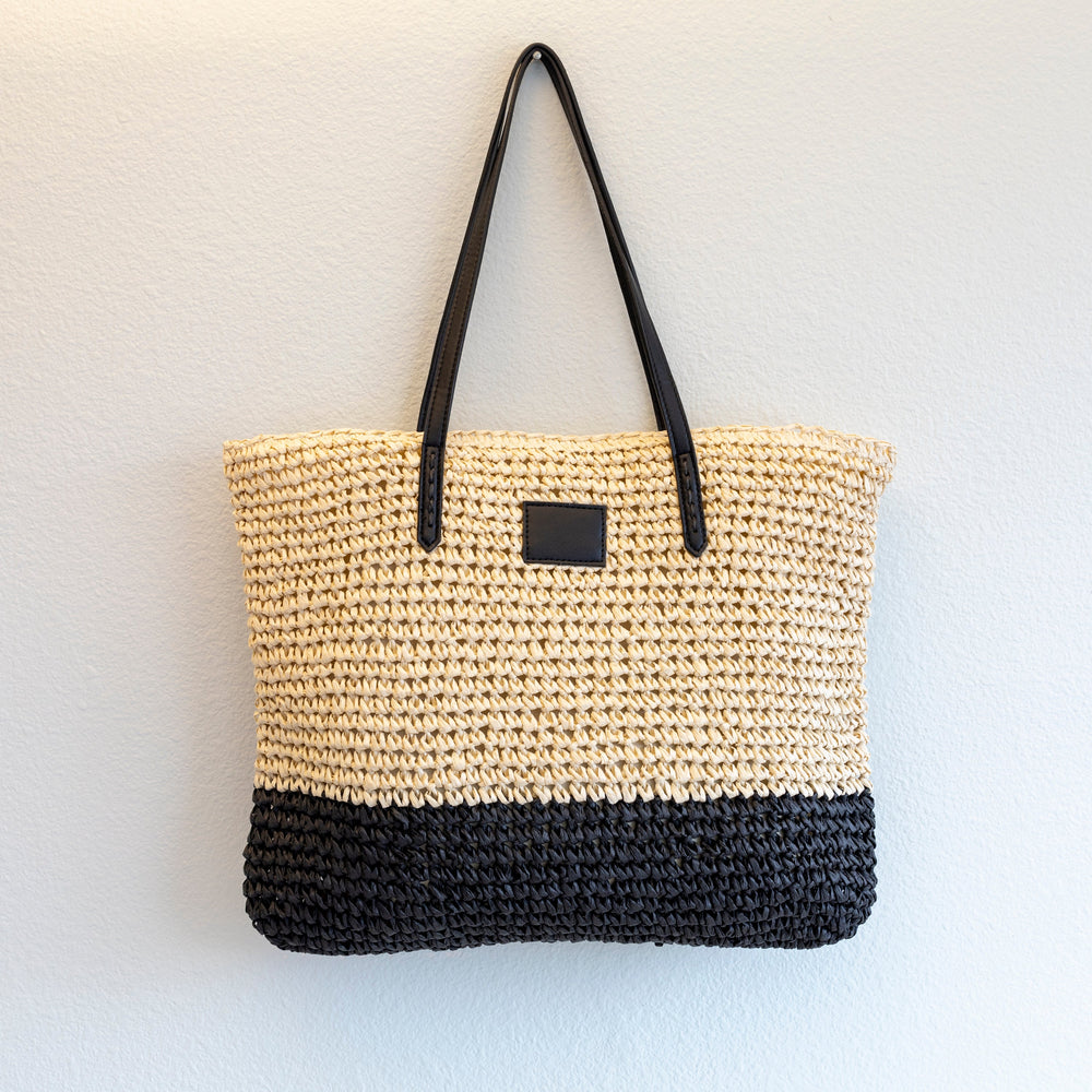 Women’s Large Straw Woven Summer Tote for Beach, Vacation & Summer Outfits