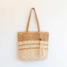 Damen Strohgewebte Sommer-Strandtasche für Strand, Urlaub & Sommer-Outfits
