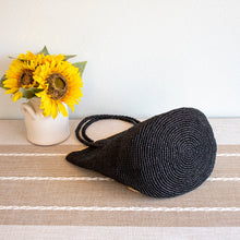 Damen Sommer-Stroh-Tasche mit Polka-Dot-Design aus Bastgewebe für Strand, Urlaub und Sommeroutfits