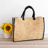 Women’s Extra Large Soft Raffia Woven Summer Straw Tote for Beach, Vacation & Summer Outfits