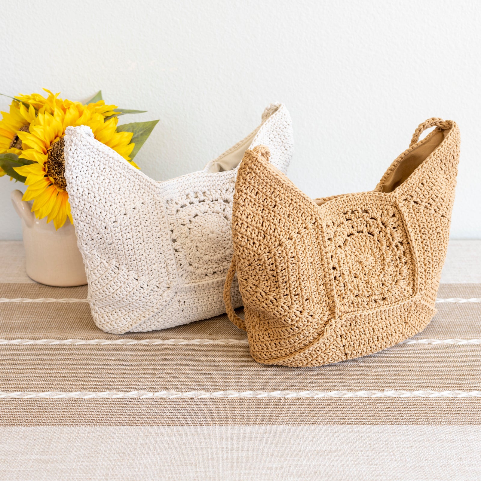 Women’s Boho Crochet Crossbody Bag for Boho Everyday Style & Gifts