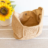 Women’s Boho Crochet Crossbody Bag for Boho Everyday Style & Gifts