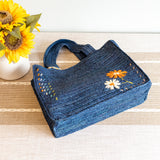 Women’s Everyday Small Raffia Straw Handbag Tote Bag for Beach, Vacation & Summer Outfits