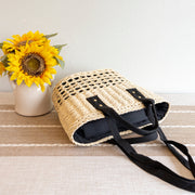 Women’s Straw Summer Beach Basket Tote for Beach, Vacation & Summer Outfits