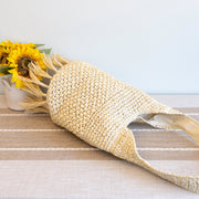 Women’s Large Straw Woven Shoulder Bag with Tassel Tote Bag for Beach, Vacation & Summer Outfits