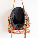 Women’s Large Straw Tote Bag for Beach, Vacation & Summer Outfits