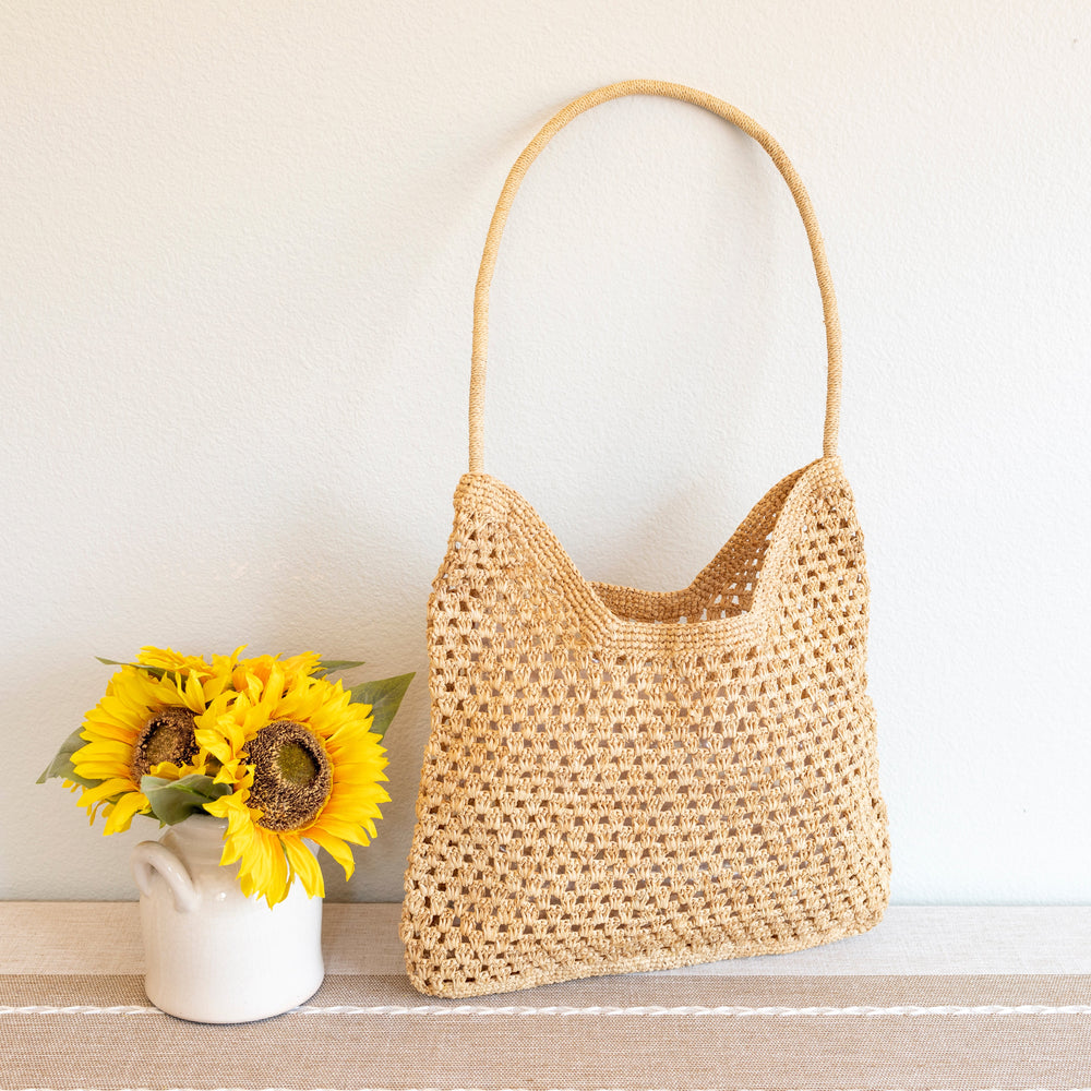 Women’s Raffia Summer Beach Shoulder Bag for Beach, Vacation & Summer Outfits