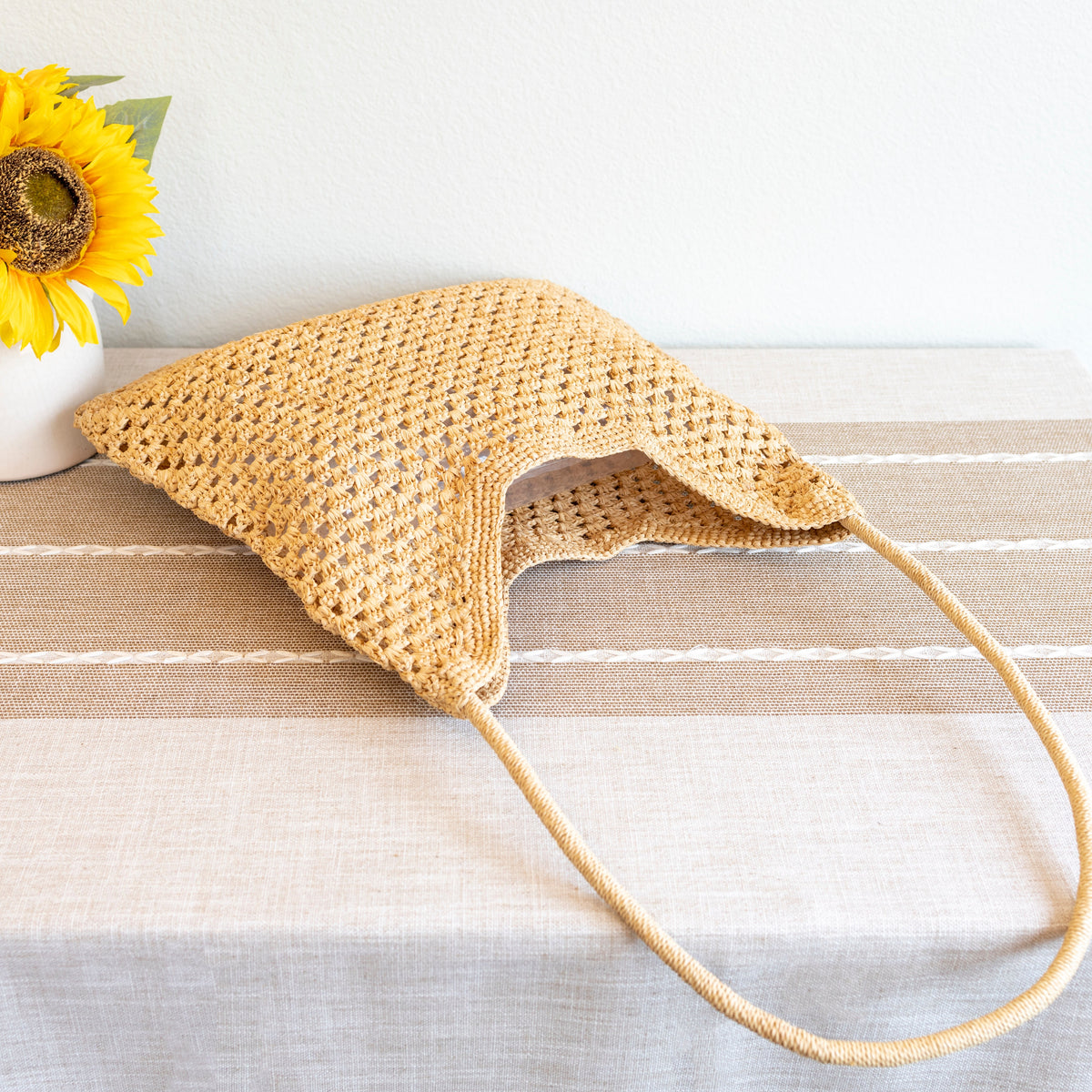 Women’s Raffia Summer Beach Shoulder Bag for Beach, Vacation & Summer Outfits