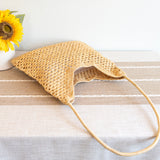 Women’s Raffia Summer Beach Shoulder Bag for Beach, Vacation & Summer Outfits
