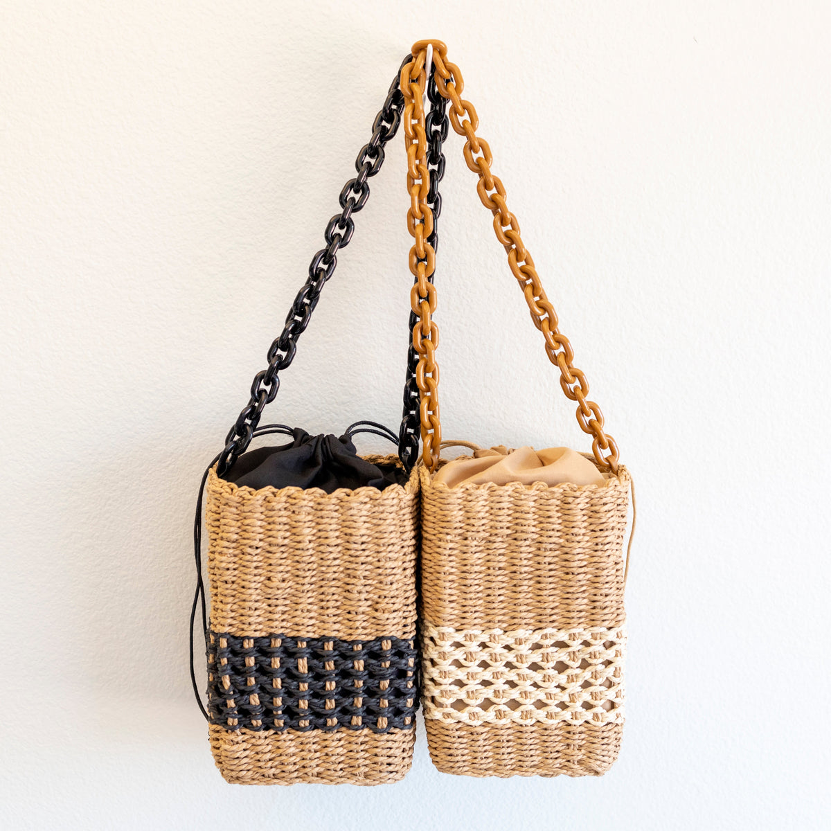 Women’s Straw Cube Shaped Handbag Purse for Beach, Vacation & Summer Outfits