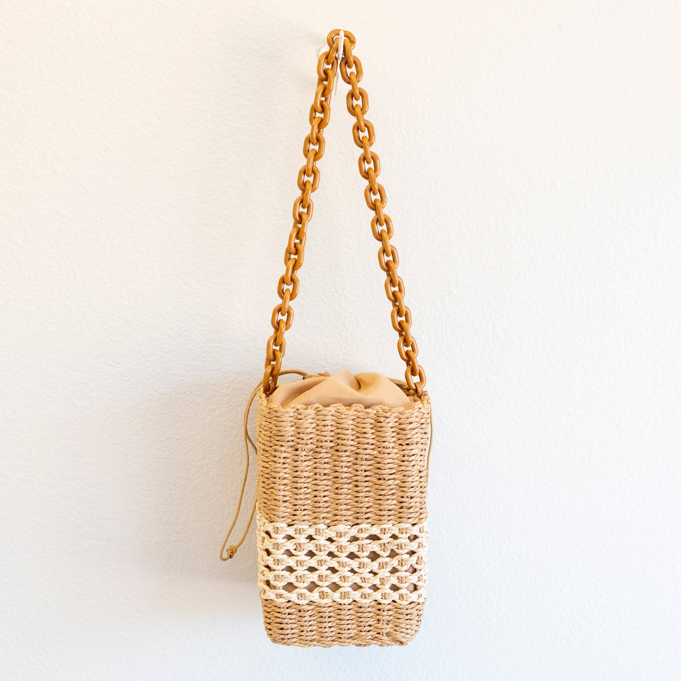 Women’s Straw Cube Shaped Handbag Purse for Beach, Vacation & Summer Outfits