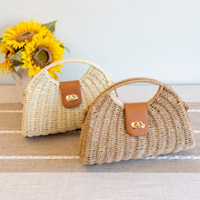 Women’s Straw Shell Shape Crossbody Hobo Bag for Beach, Vacation & Summer Outfits