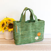 Women’s Everyday Small Raffia Straw Handbag Tote Bag for Beach, Vacation & Summer Outfits