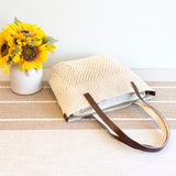 Women’s Crochet Cotton Handmade Retro Woven Shoulder Bag for Boho Everyday Style & Gifts