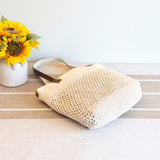 Women’s Crochet Cotton Handmade Retro Woven Shoulder Bag for Boho Everyday Style & Gifts