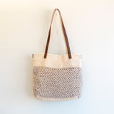 Women’s Crochet Cotton Handmade Retro Woven Shoulder Bag for Boho Everyday Style & Gifts