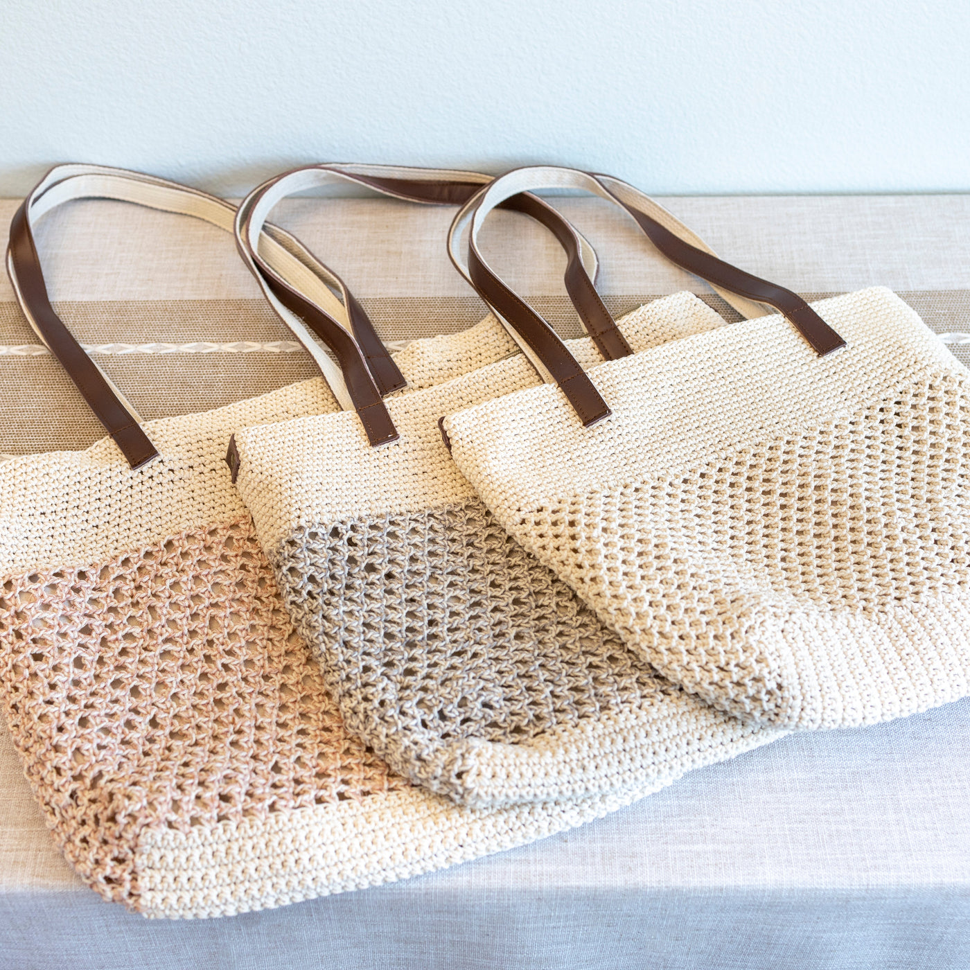 Women’s Crochet Cotton Handmade Retro Woven Shoulder Bag for Boho Everyday Style & Gifts