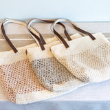 Women’s Crochet Cotton Handmade Retro Woven Shoulder Bag for Boho Everyday Style & Gifts