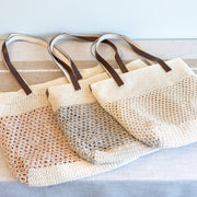 Women’s Crochet Cotton Handmade Retro Woven Shoulder Bag for Boho Everyday Style & Gifts