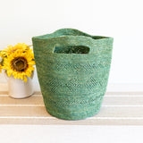 Women’s Hand Woven Raffia Beach Bag in Green Handbag for Beach, Vacation & Summer Outfits