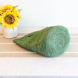 Women’s Hand Woven Raffia Beach Bag in Green Handbag for Beach, Vacation & Summer Outfits