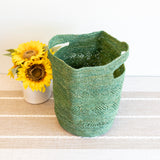 Women’s Hand Woven Raffia Beach Bag in Green Handbag for Beach, Vacation & Summer Outfits