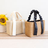 Women’s Summer Straw Beach Basket Handbag for Beach, Vacation & Summer Outfits