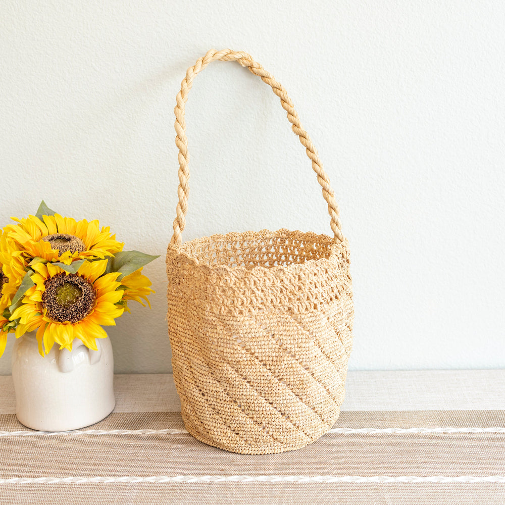 Damen Basttasche für Strand, Urlaub & Sommer-Outfits