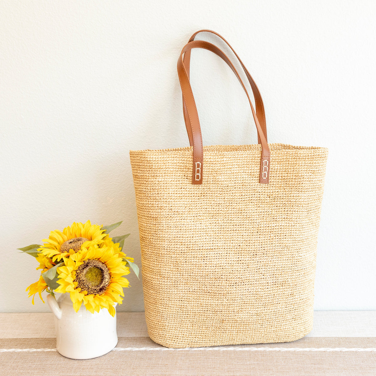 Women’s Large Soft Raffia Woven Summer Straw Tote for Beach, Vacation & Summer Outfits