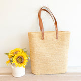 Women’s Large Soft Raffia Woven Summer Straw Tote for Beach, Vacation & Summer Outfits