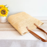 Women’s Large Soft Raffia Woven Summer Straw Tote for Beach, Vacation & Summer Outfits