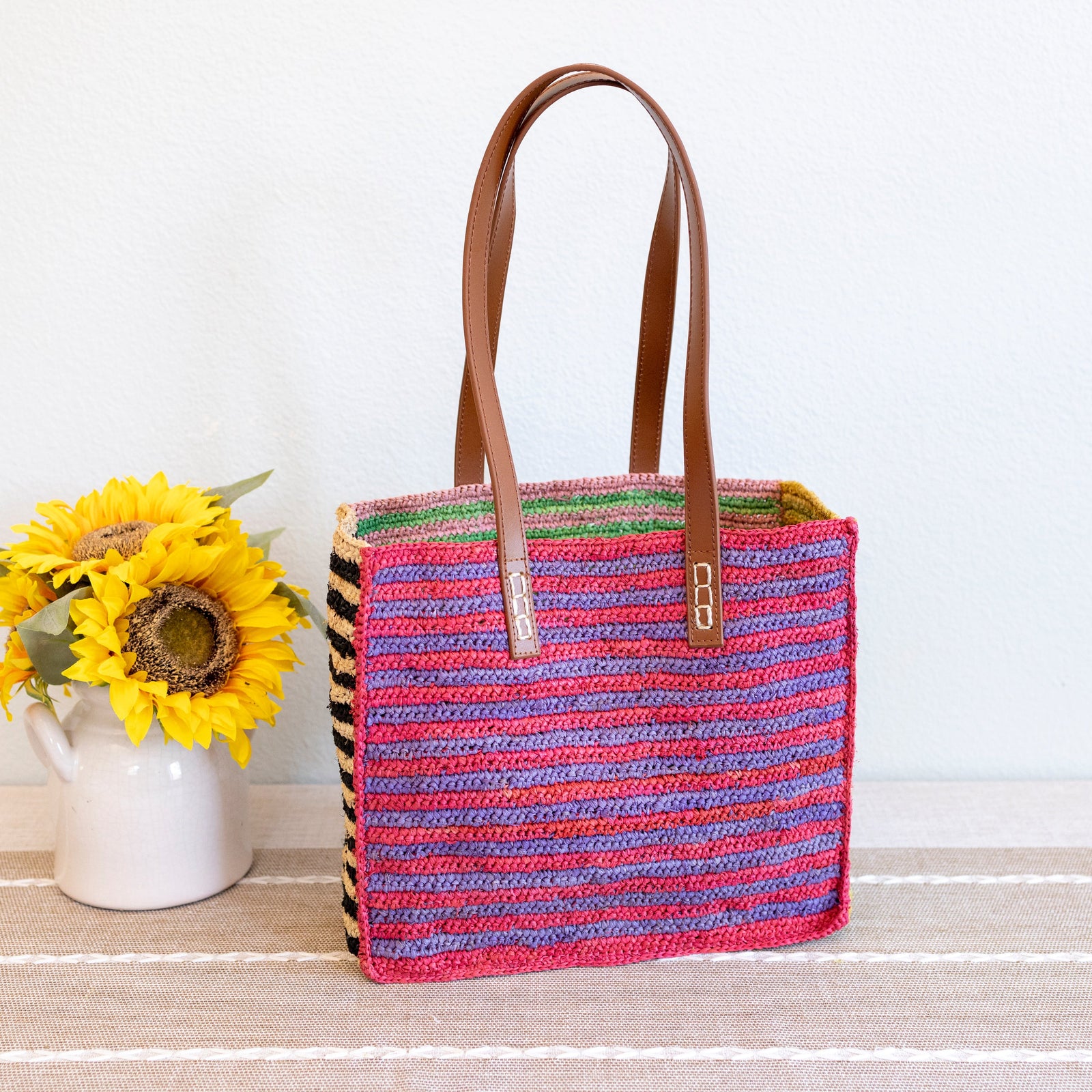 Women’s Soft Raffia Summer Beach Straw Shoulder Bag for Beach, Vacation & Summer Outfits