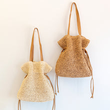Women’s Retro Straw Woven Tote Bag for Beach, Vacation & Summer Outfits