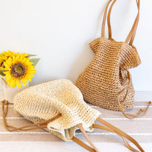 Women’s Retro Straw Woven Tote Bag for Beach, Vacation & Summer Outfits