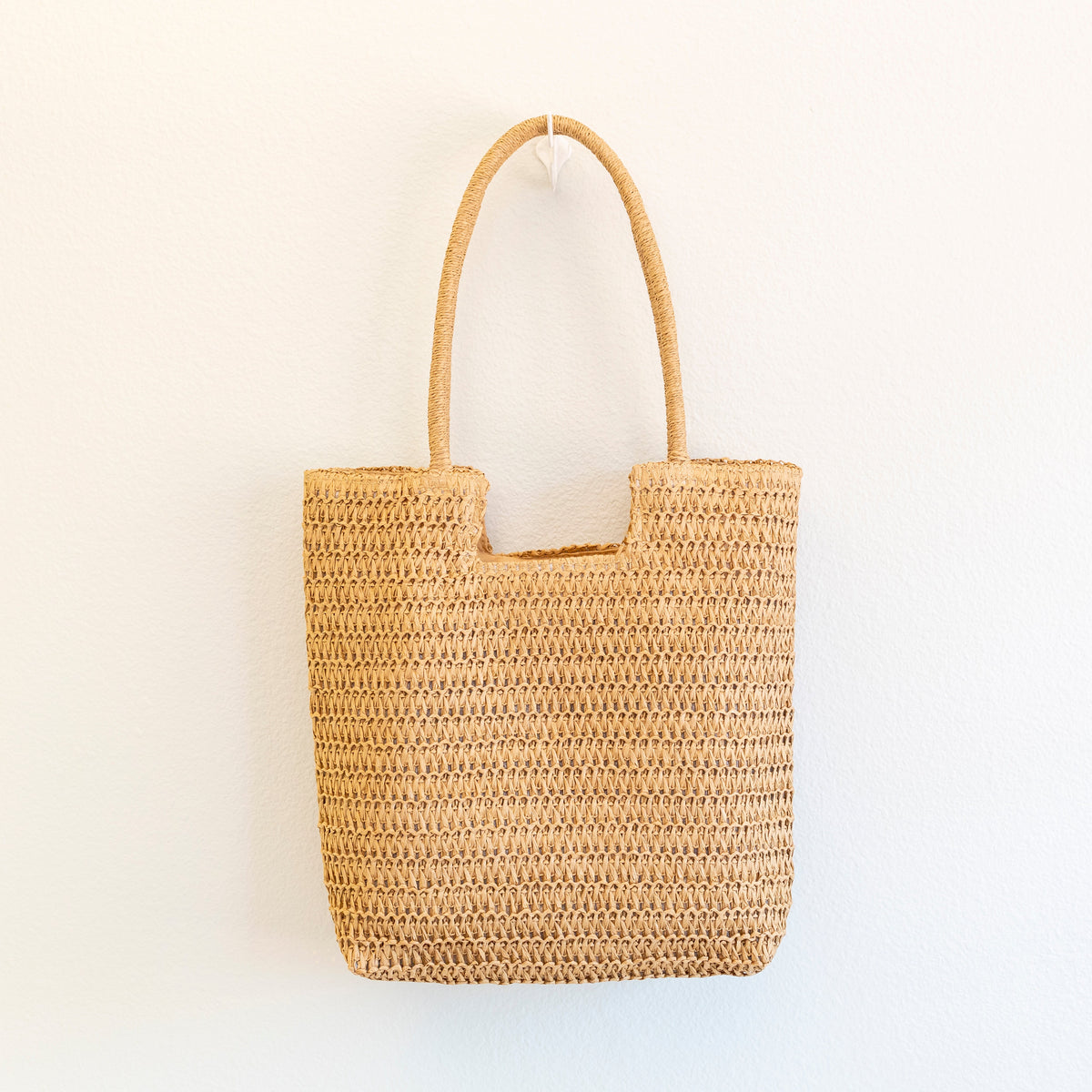Women’s Retro Straw Woven Tote Bag for Beach, Vacation & Summer Outfits