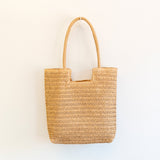 Women’s Retro Straw Woven Tote Bag for Beach, Vacation & Summer Outfits