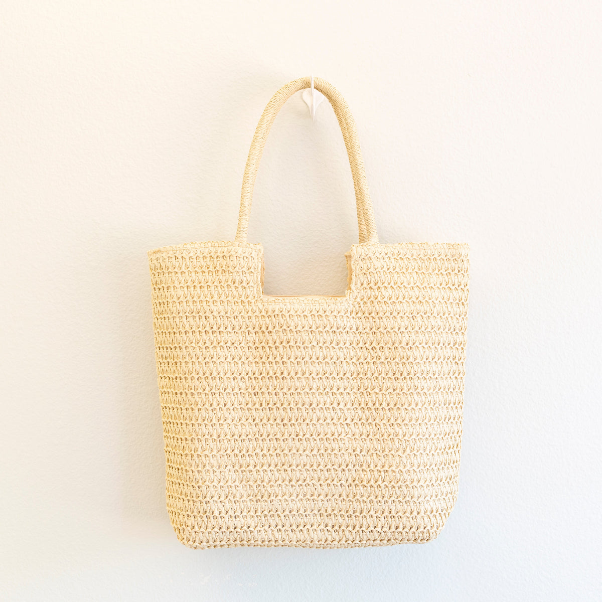 Women’s Retro Straw Woven Tote Bag for Beach, Vacation & Summer Outfits