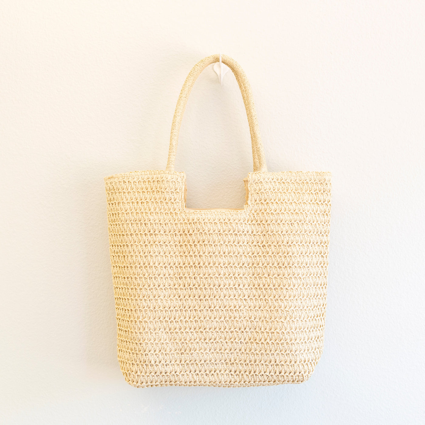 Women’s Retro Straw Woven Tote Bag for Beach, Vacation & Summer Outfits