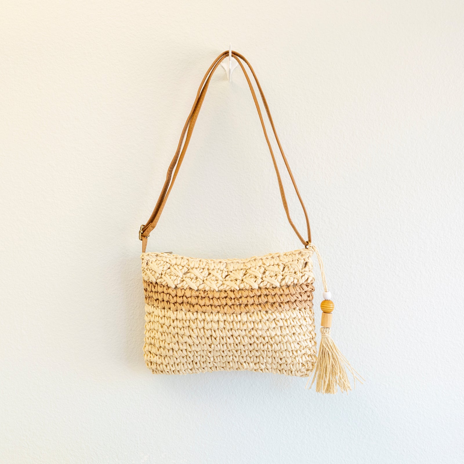 Women’s Straw Woven Crossbody Bag for Beach, Vacation & Summer Outfits