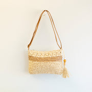 Women’s Straw Woven Crossbody Bag for Beach, Vacation & Summer Outfits