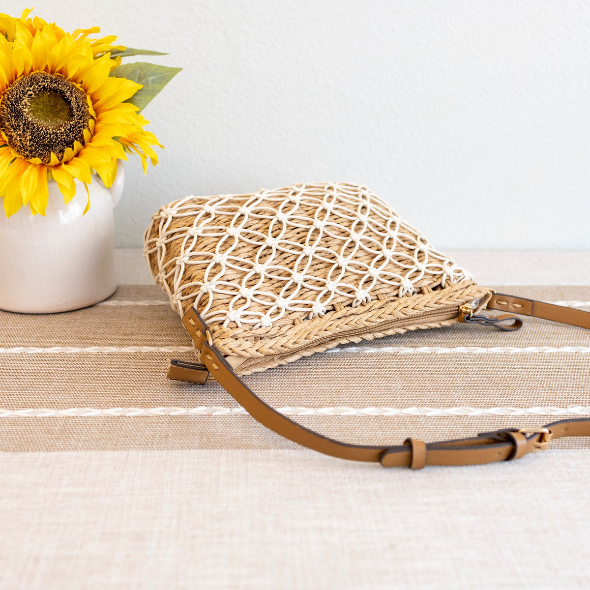 Women’s Straw Woven Crossbody Purse for Beach, Vacation & Summer Outfits