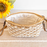 Women’s Straw Woven Crossbody Purse for Beach, Vacation & Summer Outfits