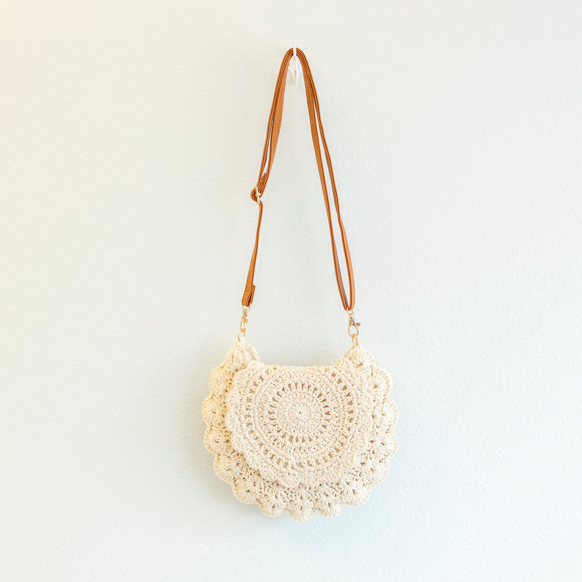 Women’s Boho Crochet Crossbody Bag for Boho Everyday Style & Gifts
